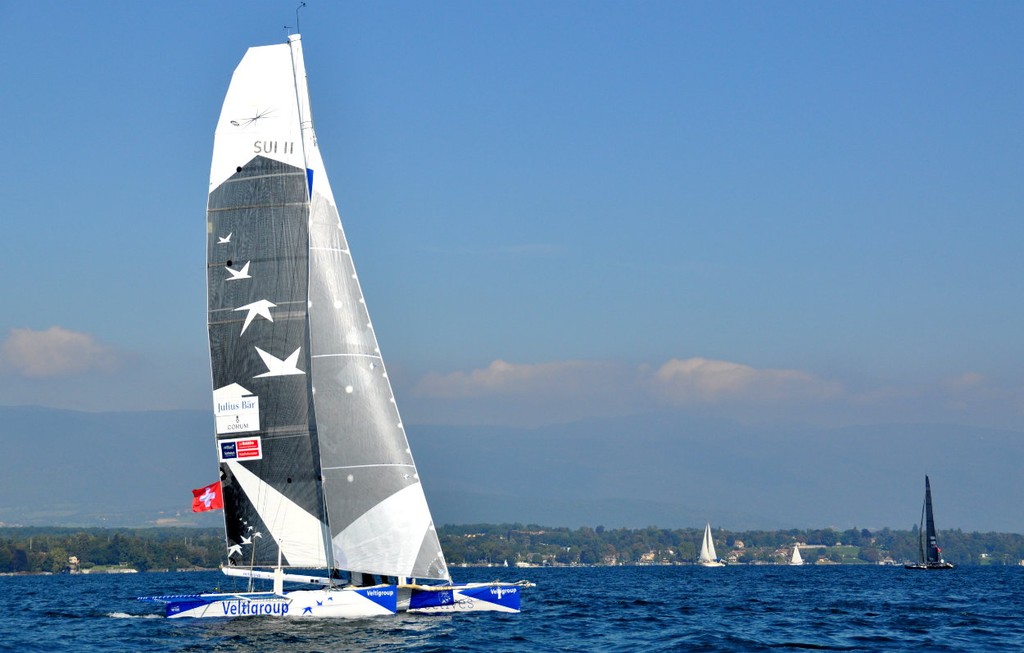 Veltigroup with Steve Ravussin at the helm - Challenge Julius Baer photo copyright Jean Philippe Jobé taken at  and featuring the  class