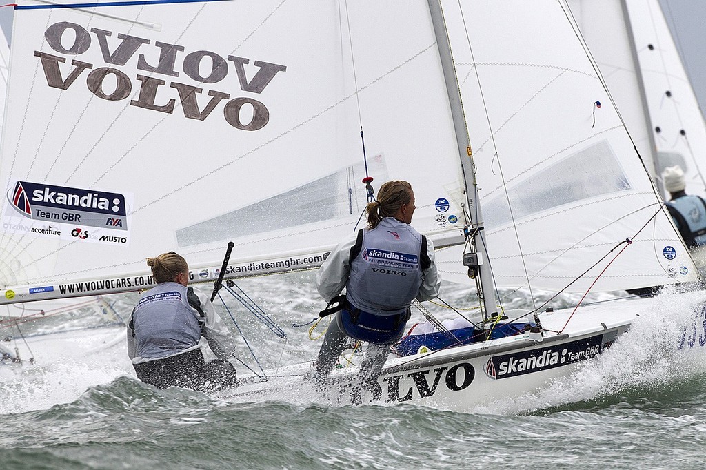 GBR Sarah Ayton and Saskia Clark, 470. - Delta Lloyd 470 World Championships ©  Richard Langdon http://www.oceanimages.co.uk