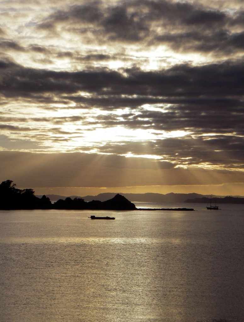 Motutapu at sunset - Live at the Islands photo copyright Gareth Eyres taken at  and featuring the  class