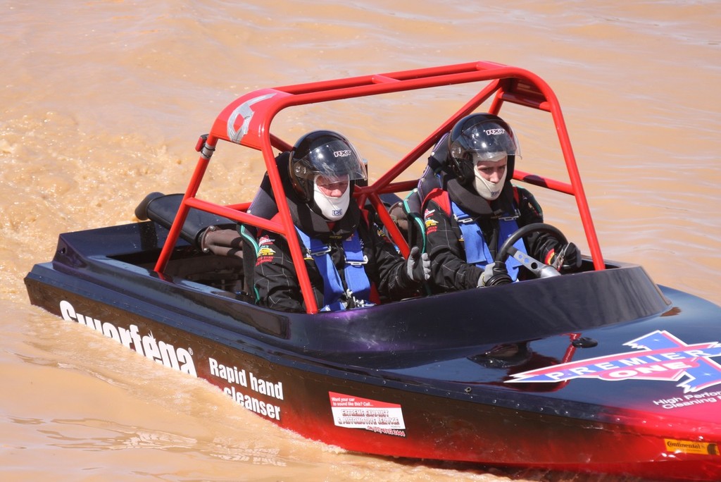 On the start line. - Australian V8 Jetsprint Series photo copyright Mick Thomas taken at  and featuring the  class