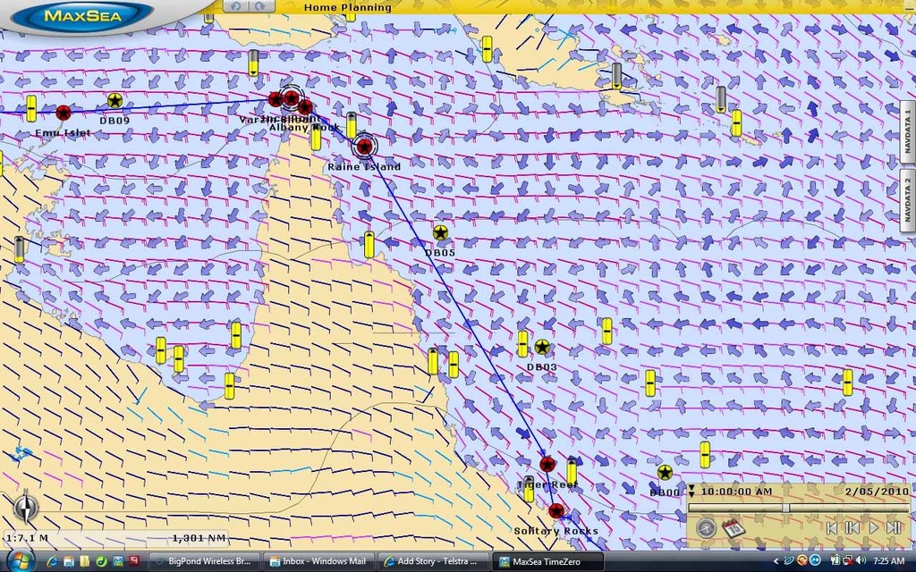 Maxsea Weather for May 2nd - SOS Ocean Racing Departure © Julie Geldard http://www.vidpicpro.com