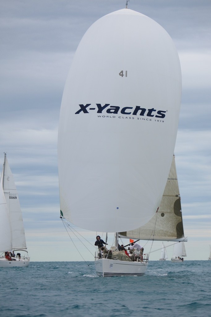 X Yachts branded spinnaker 590V7199 - Sydney City Marine X-Yachts Australia Cup photo copyright X- Yachts Australia taken at  and featuring the  class