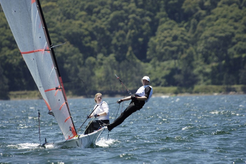 Clare Cromarty/Megan Grant Representing Tasmania's 29ers - Gill® 2010-2011 29er Australian National Championship © David Price