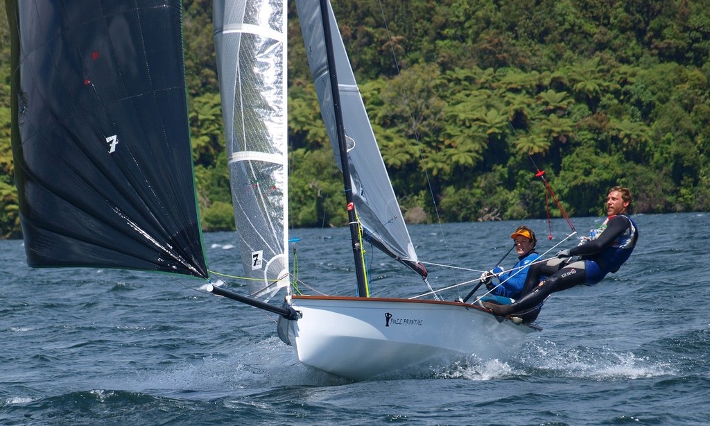 The latest addition to the Javelin fleet: Full Frontal - Rotoiti Spring Sprints 2010 photo copyright Nadine Moeller taken at  and featuring the  class