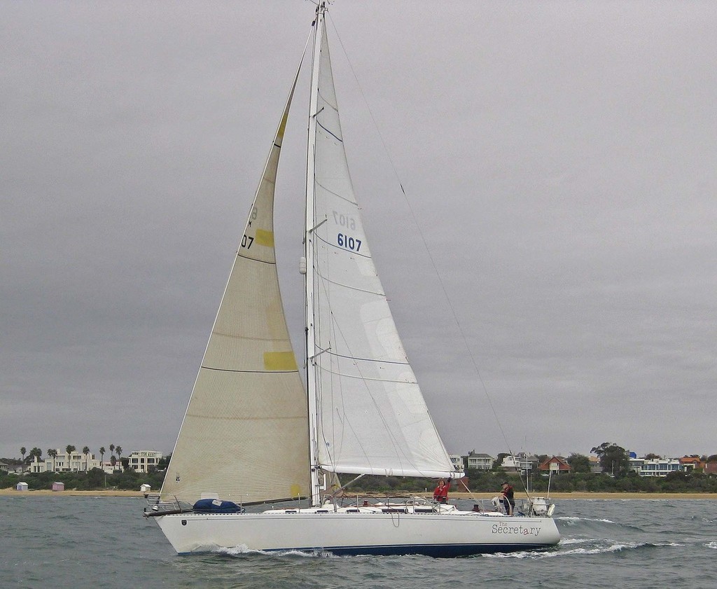 The Secretary is one of the boats going in the Melbourne to Vanuatu race. - ORCV Melbourne Two Handed ©  John Curnow