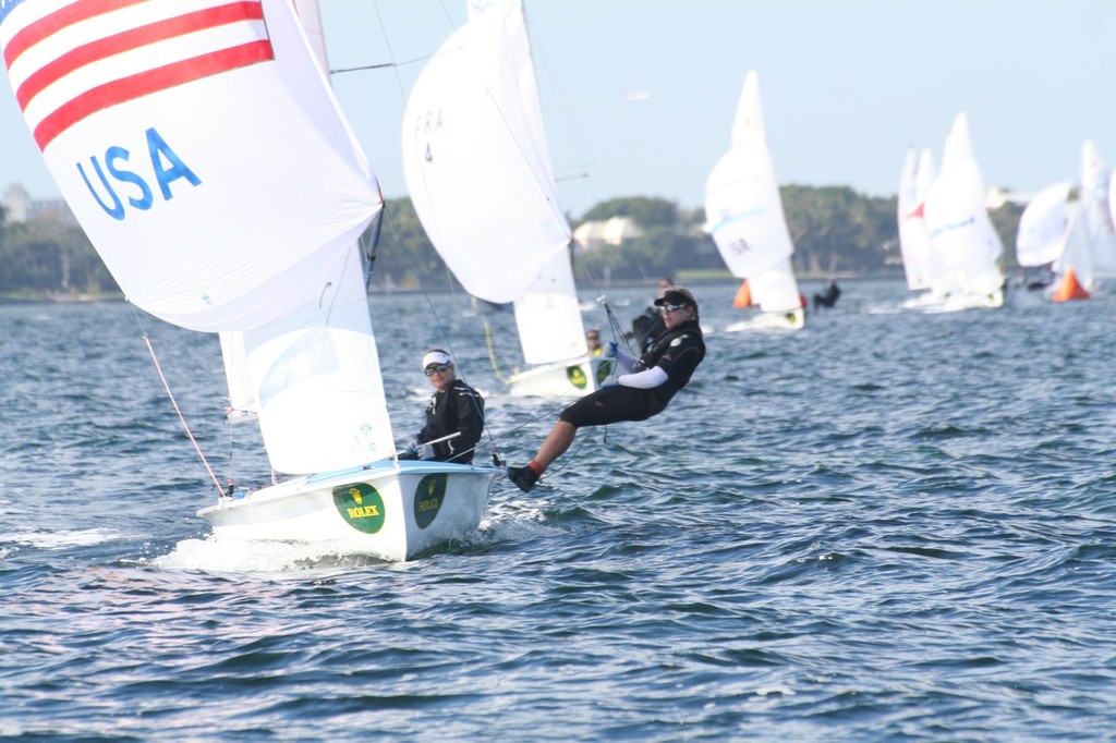 Race winners Rolex Miami OCR Amanda Clark & Sarah Chin 470 © Bunny Warren