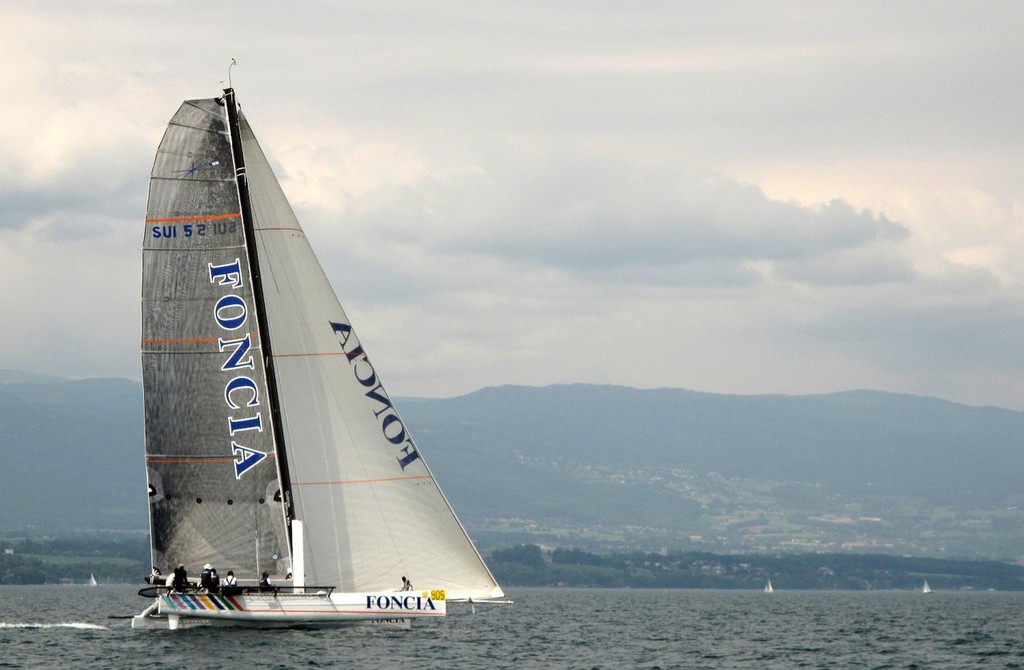 Foncia, another D35 on Friday (8th overall in the race) - Lake Geneva Bol d’Or: A fine victory for Dona Bertarelli  © Jobé Jean Philippe