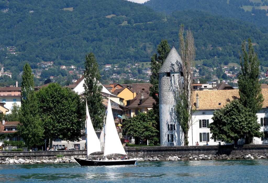 L’Aurore in front of La Tour-de-Peilz © Jean Philippe Jobé