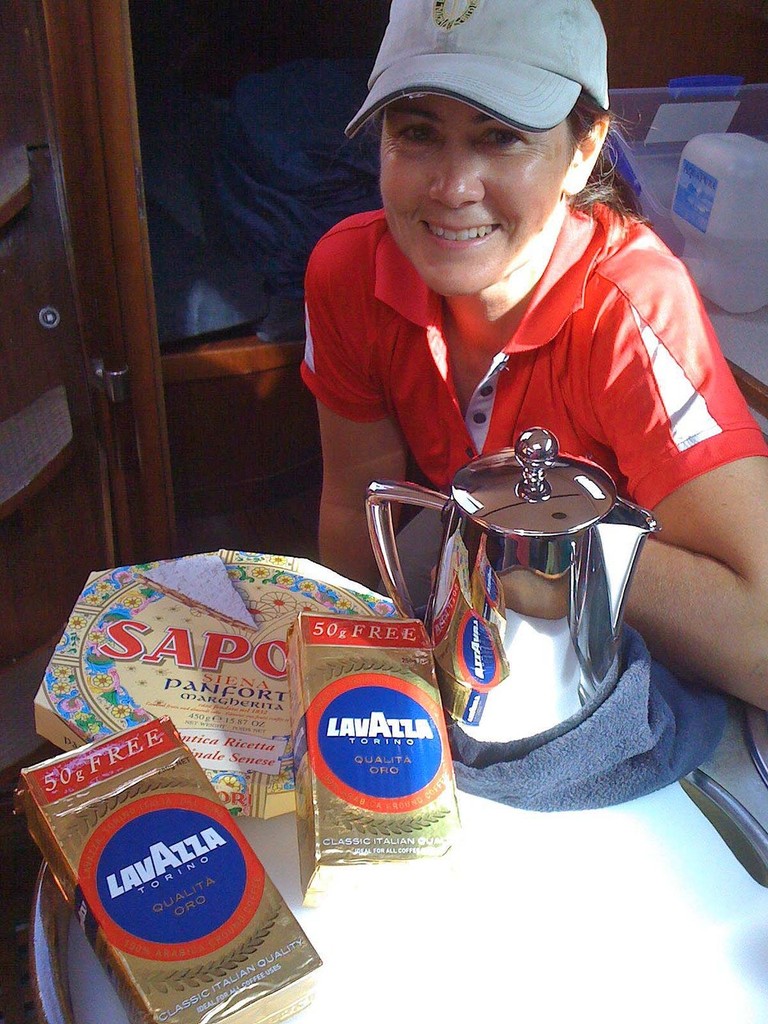 Jo Harpur is set to play My Galley Rules with regular culinary hotshot, Ingenue - Melbourne to Port Fairy ©  John Curnow