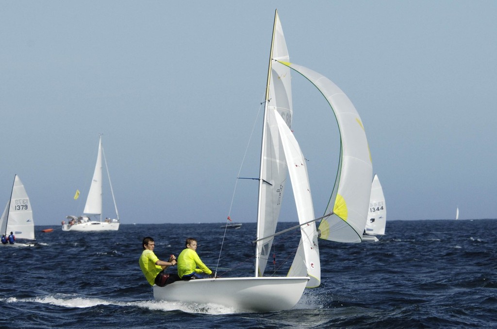 1383 Swift and Shift Joshua Tasker and Lachlan Atkins CSC - 2010-2011 NSW Flying 11 State Championship photo copyright David Price taken at  and featuring the  class