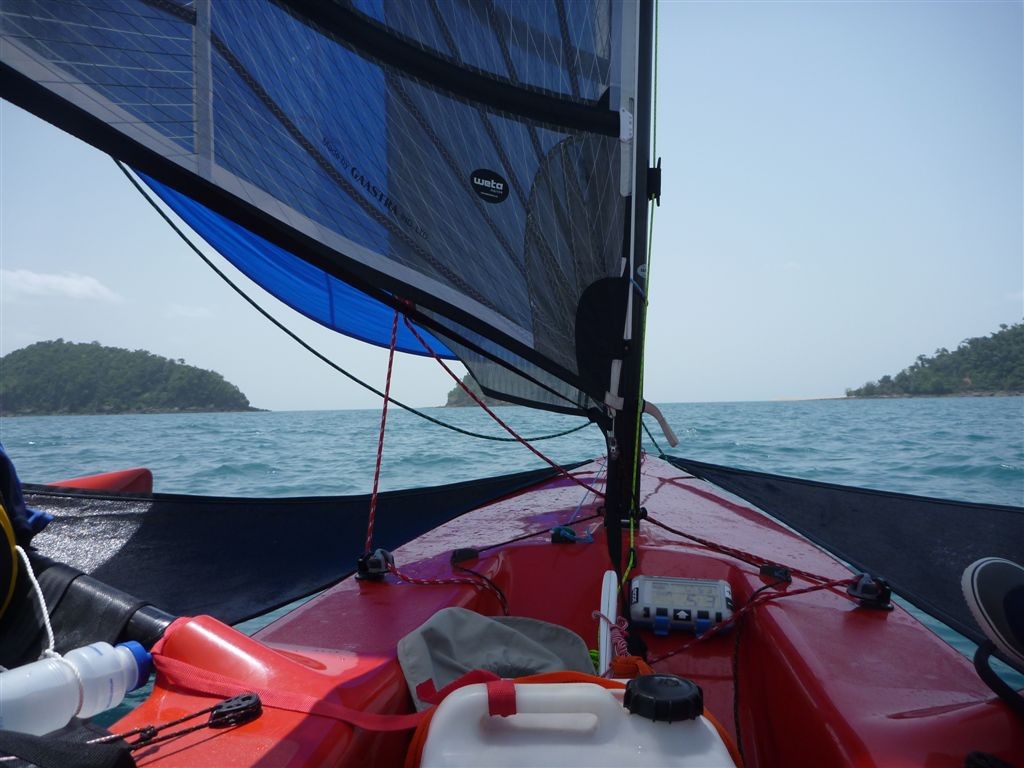 TownsvilleCairns7 - Weta Sails 350km from Townsville to Cairns photo copyright David Meade taken at  and featuring the  class