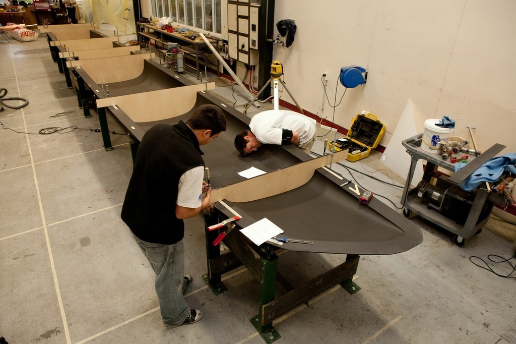 Female mould - AC 45 Warkworth - 20 October 2010 &copy; Ivor Wilkins/www.americascup.com www.americascup.com