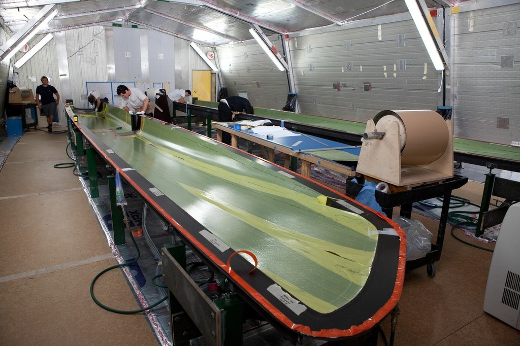 AC45 build, Core Composites, Warkworth, NZ 1 November 2010 © Ivor Wilkins/www.americascup.com www.americascup.com