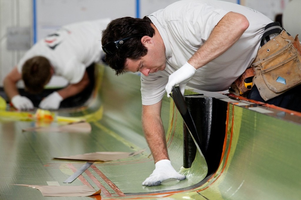 AC45 build, Core Composites, Warkworth, NZ 1 November 2010 © Ivor Wilkins/www.americascup.com www.americascup.com