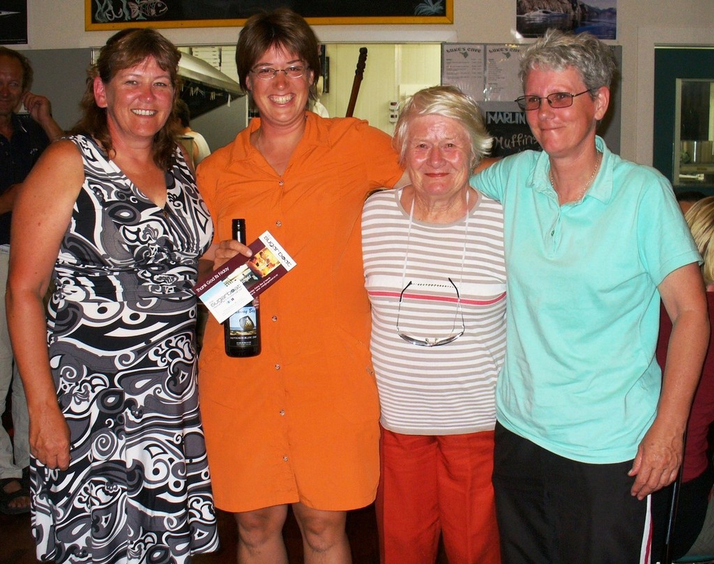 Ladies Crew of Sarrie - Bay of Islands Marine Centre 2010 Bay of Islands to Whangaroa Race photo copyright Andy Greager taken at  and featuring the  class