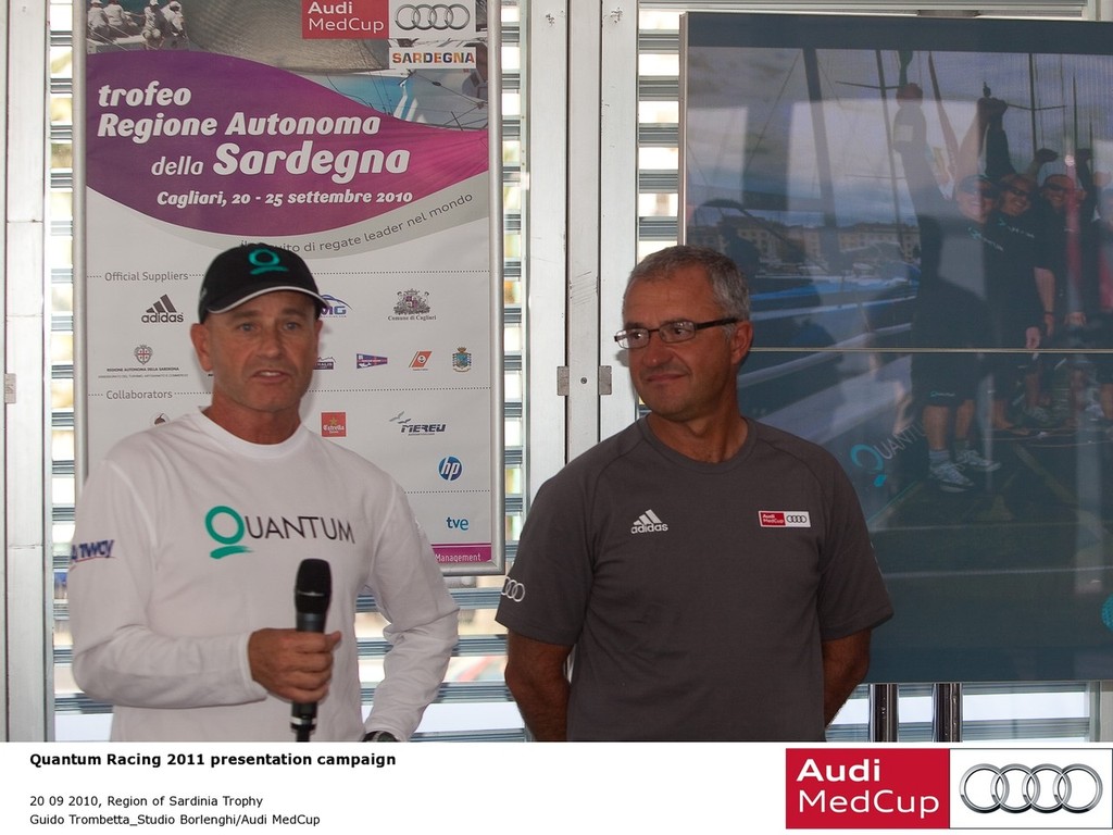 Quantum Racing announces new boat for 2011 © Guido Trombetta/Studio Borlenghi .