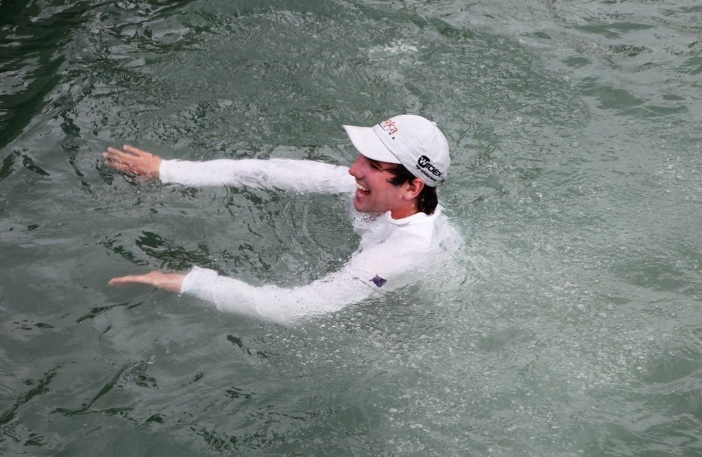 Phil Robertson (NZL) - Day 4 BMW Sailing Cup - World Final 2010 © Ivor Wilkins