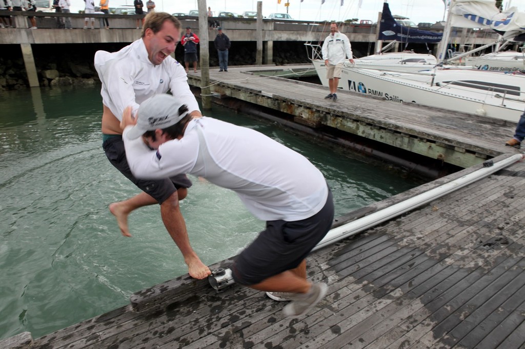 Team New Zealand crew - Day 4 BMW Sailing Cup - World Final 2010 © Ivor Wilkins