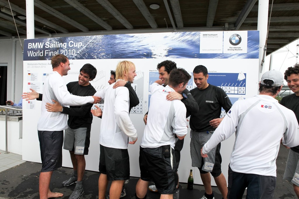 Congratulations all round - Day 4 BMW Sailing Cup - World Final 2010 © Ivor Wilkins