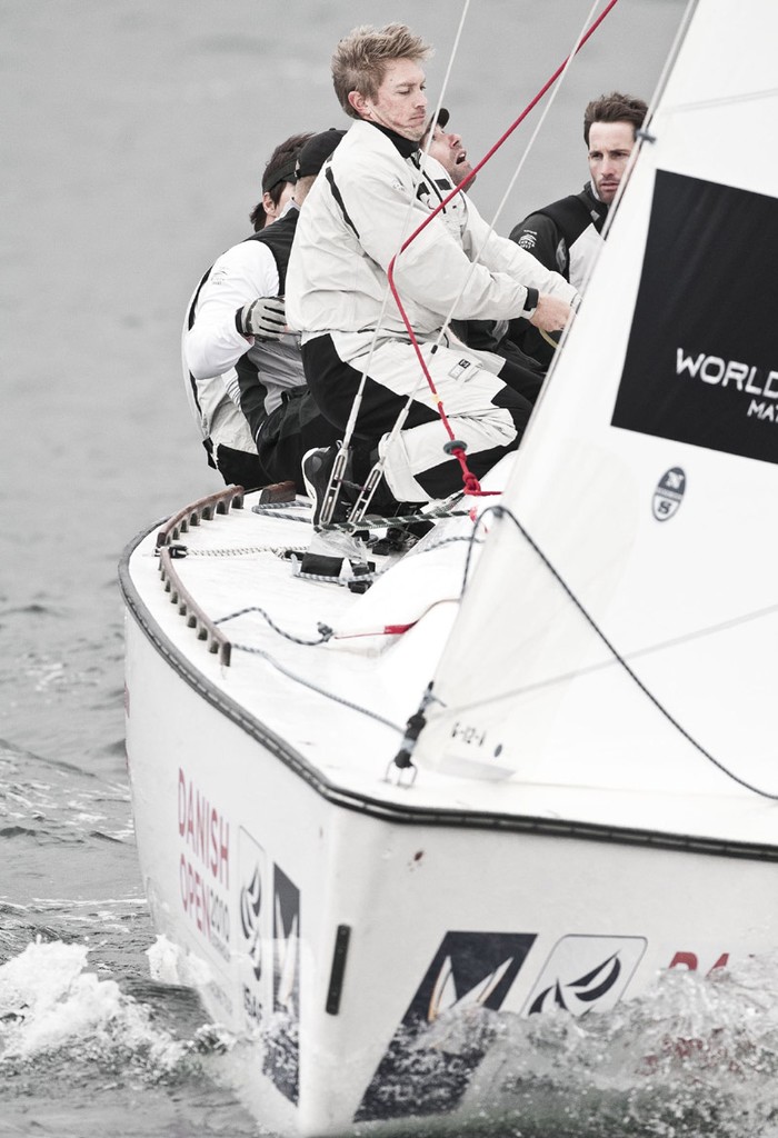 Ben Ainslie fighting for semi-finals spot - ISAF World Match Racing Tour - Danish Open Day 2 photo copyright Loris von Siebenthal http://www.myimage.ch taken at  and featuring the  class