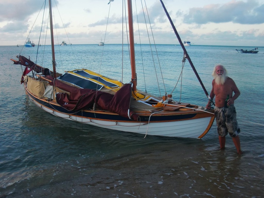 Dave Glasheen gave the crew big hospitality in Restoration Island photo copyright SW taken at  and featuring the  class