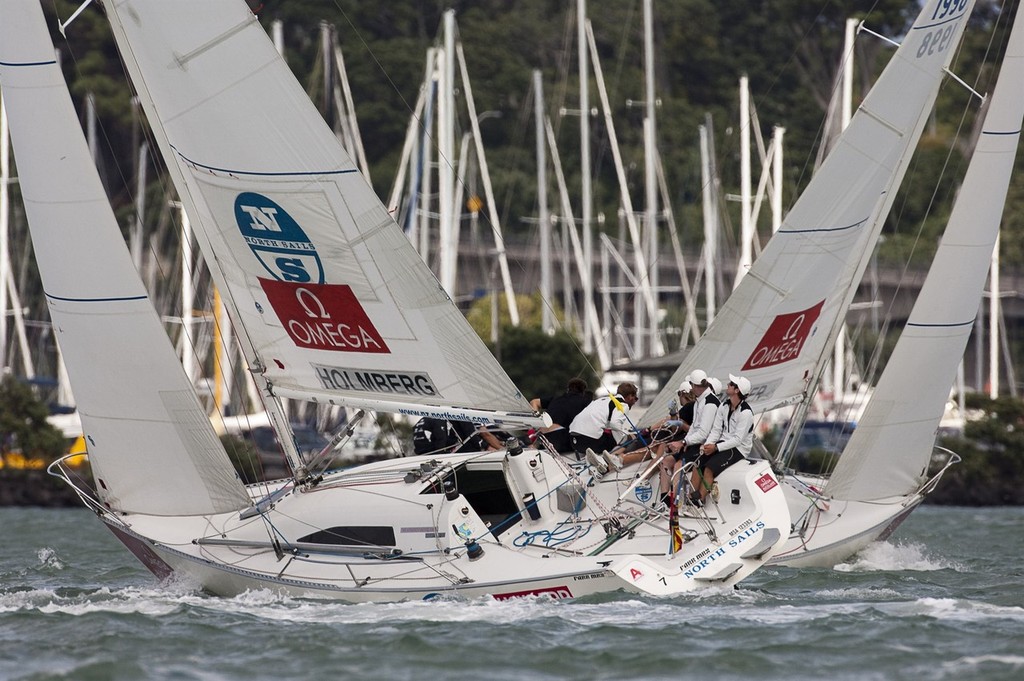 Omega Auckland Match Race Regatta. 4/3/2010 © Chris Cameron/ETNZ http://www.chriscameron.co.nz