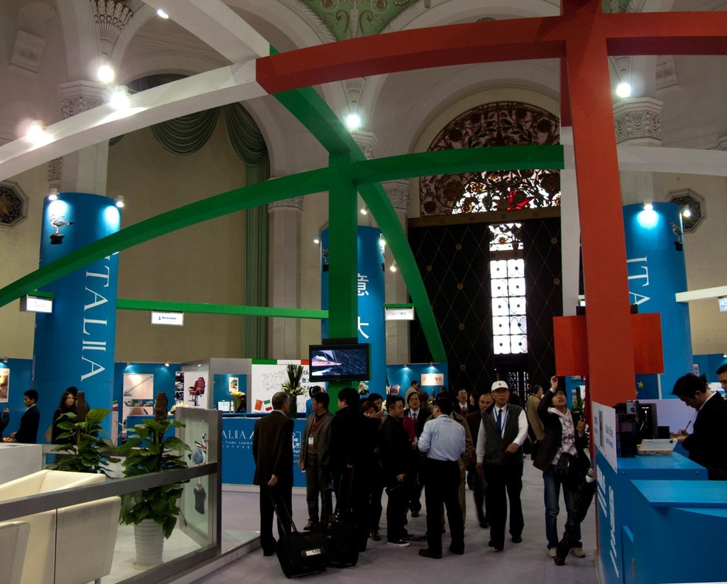China (Shanghai) International Boat Show 2010. The Italian Quarter. © Guy Nowell http://www.guynowell.com