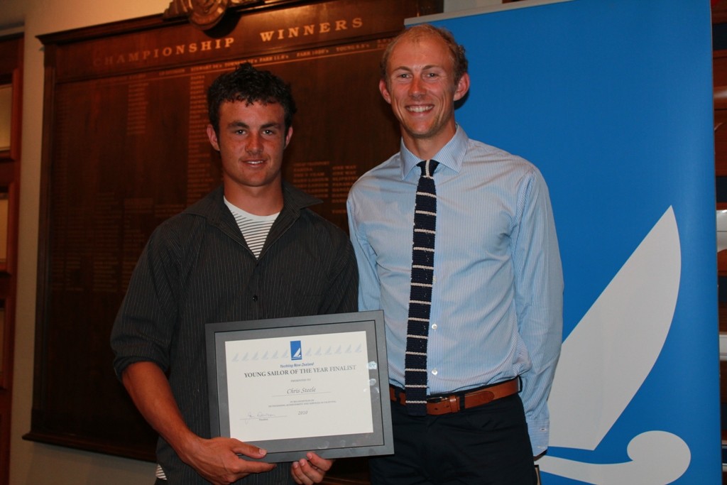 Chris Steele - 2010 Singapore Airlines, Yachting New Zealand Sailor of the Year Awards &copy; Jodie Bakewell-White, Yachting NZ
