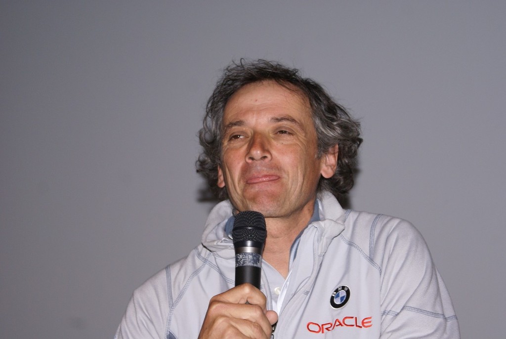 Matteo Plazzi (ITA) a veteran of five America&rsquo;s Cup campaigns &copy; Richard Gladwell www.photosport.co.nz