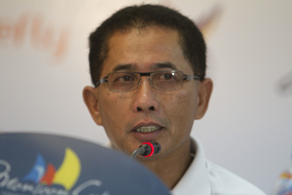 Dato Wan Hisham, Director of TBest Events Sdn Bhd photo copyright Gareth Cooke Subzero Images/Monsoon Cup http://www.monsooncup.com.my taken at  and featuring the  class