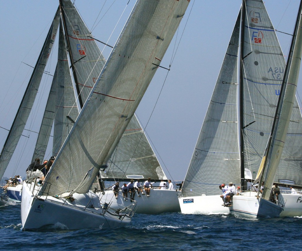 Day 1 Acura presents Ullman Sails Long Beach Race Week - Ullman Sails Long Beach Race Week 2009 photo copyright Rich Roberts http://www.UnderTheSunPhotos.com taken at  and featuring the  class