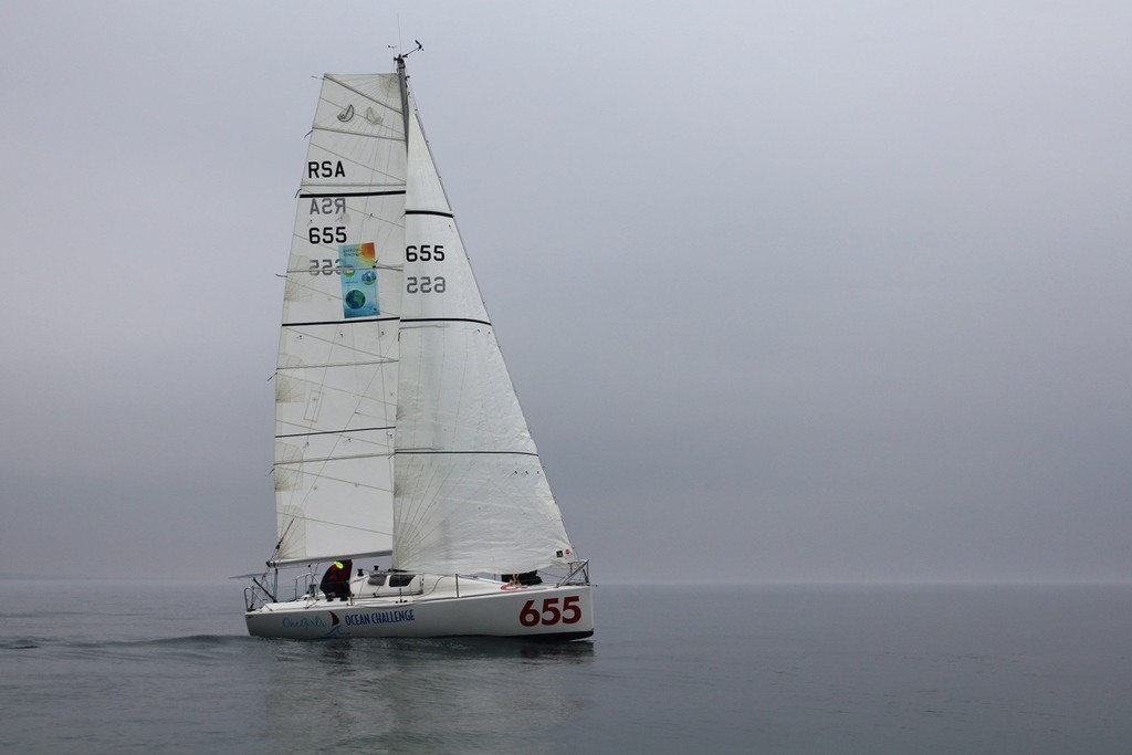 One Girl's Ocean Challenge first sail photo copyright Guy Perrin http://sail-world.com taken at  and featuring the  class