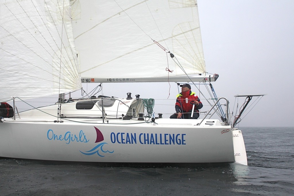 One Girl's Ocean Challenge first sail photo copyright Guy Perrin http://sail-world.com taken at  and featuring the  class