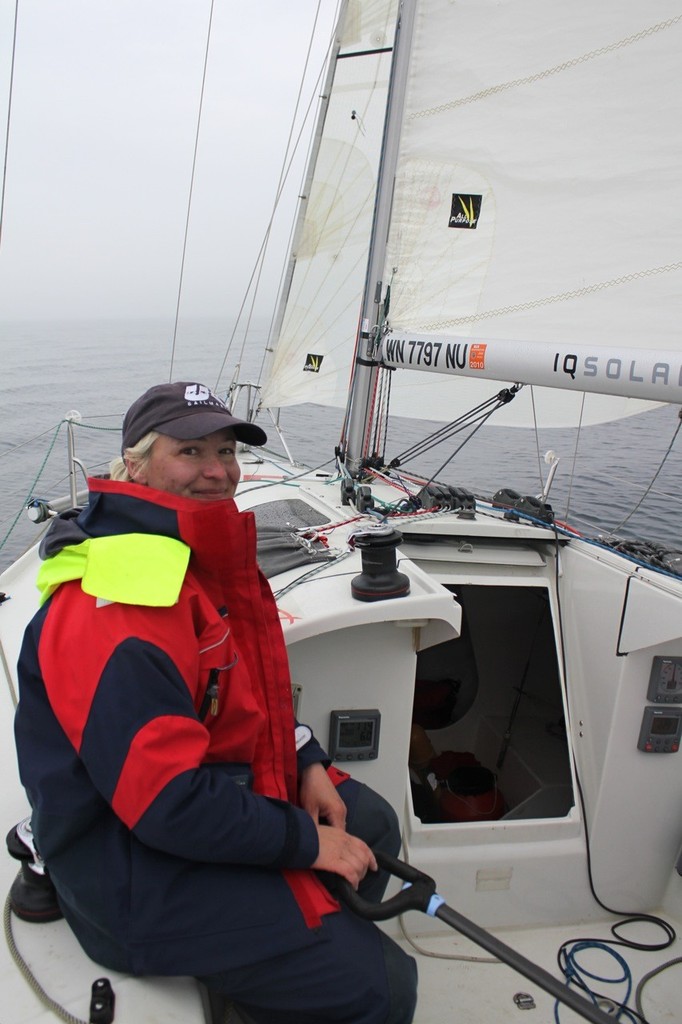 One Girl's Ocean Challenge first sail photo copyright Guy Perrin http://sail-world.com taken at  and featuring the  class