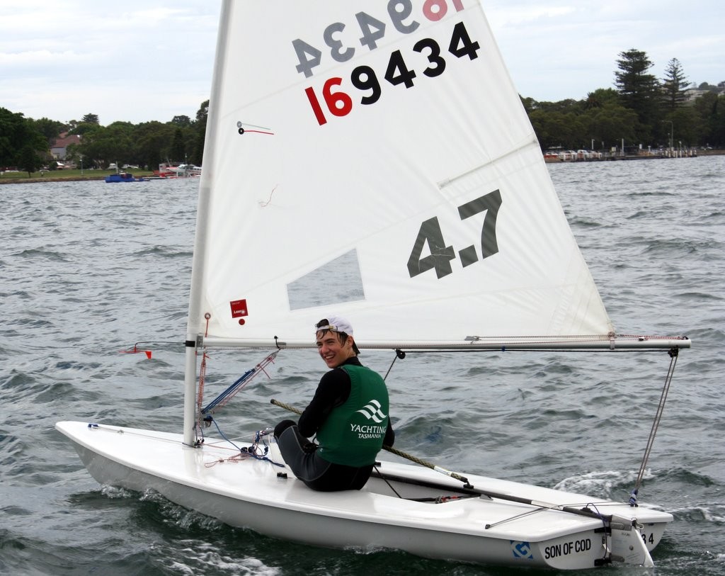 Dylan Gore winner 2010 Sail Sydney Laser 4.7 © Gary Langford