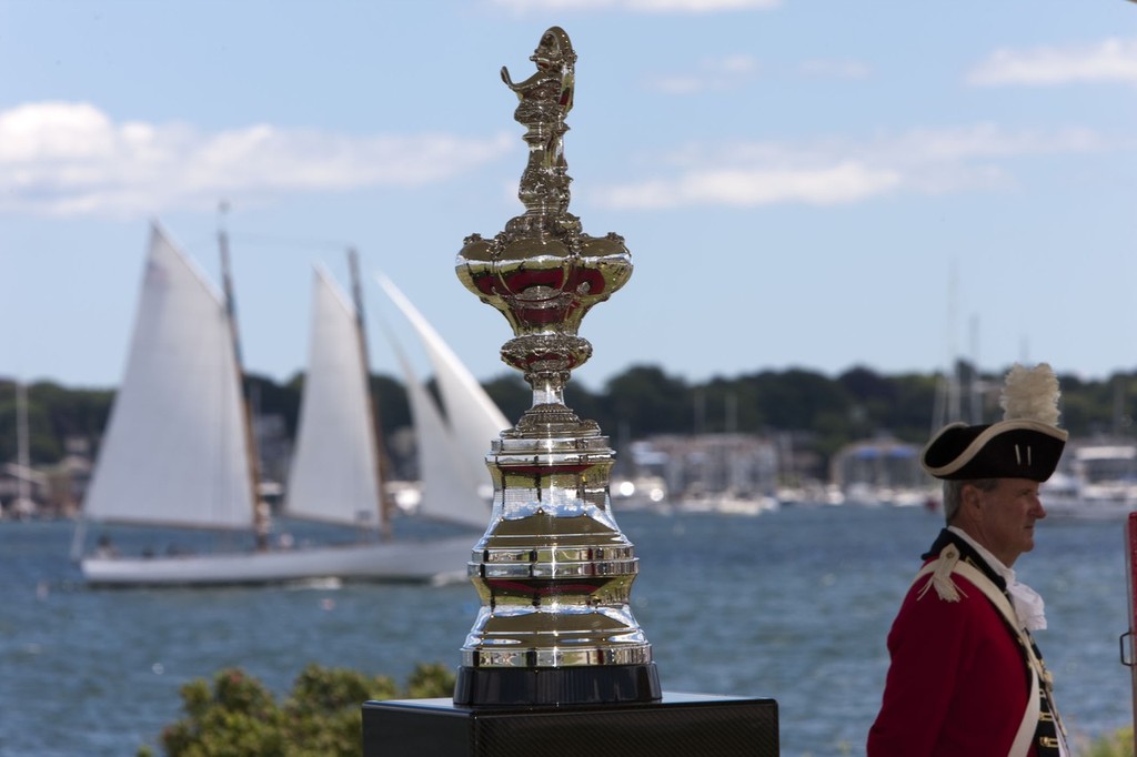 01/07/2010 - Newport (USA,RI) - 33rd America's Cup - BMW ORACLE Racing - East Coast Victory Tour - Day 4***01/07/2010 - Newport (USA,RI) - 33rd America's Cup - BMW ORACLE Racing - East Coast Victory Tour - Day 4 photo copyright BMW Oracle Racing Photo Gilles Martin-Raget http://www.bmworacleracing.com taken at  and featuring the  class