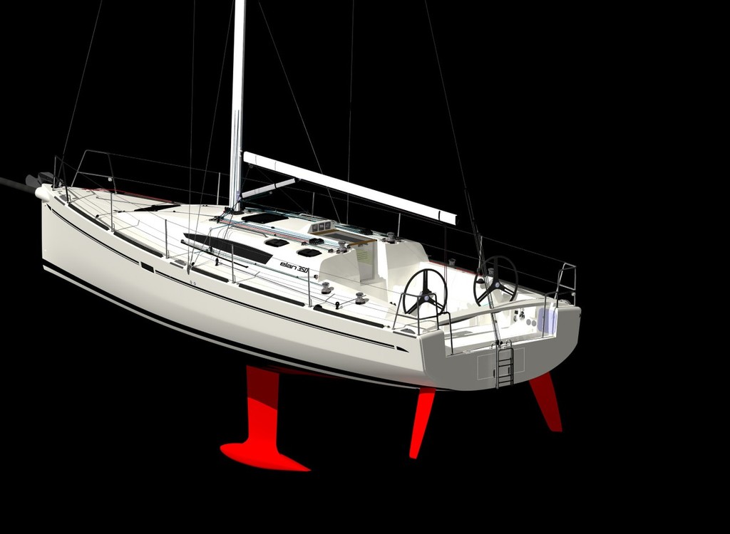 sailboat twin rudders