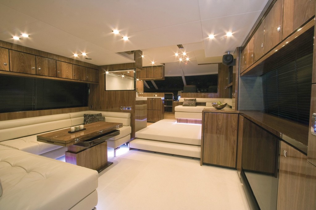 Fariline Squadron 55 (internal) photo copyright Fairline UK taken at  and featuring the  class