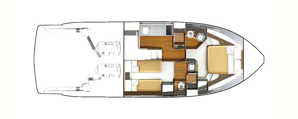 Fairline Squadron 42 © Fairline Boats