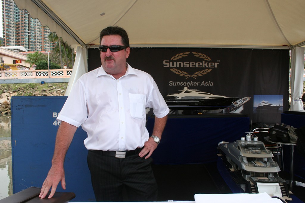 Sunseeker Thailand has sold the biggest Sunseeker - so far. photo copyright Jeni Bone taken at  and featuring the  class