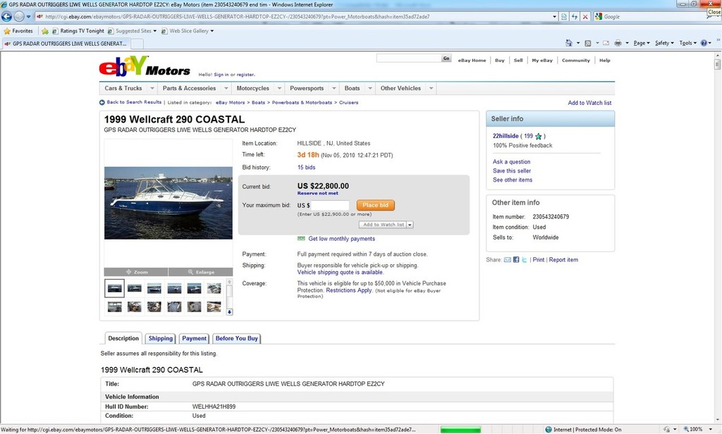 Looks like a bargain, right? Don't forget, if it looks to good to be true it probably is. photo copyright John Heselwood taken at  and featuring the  class