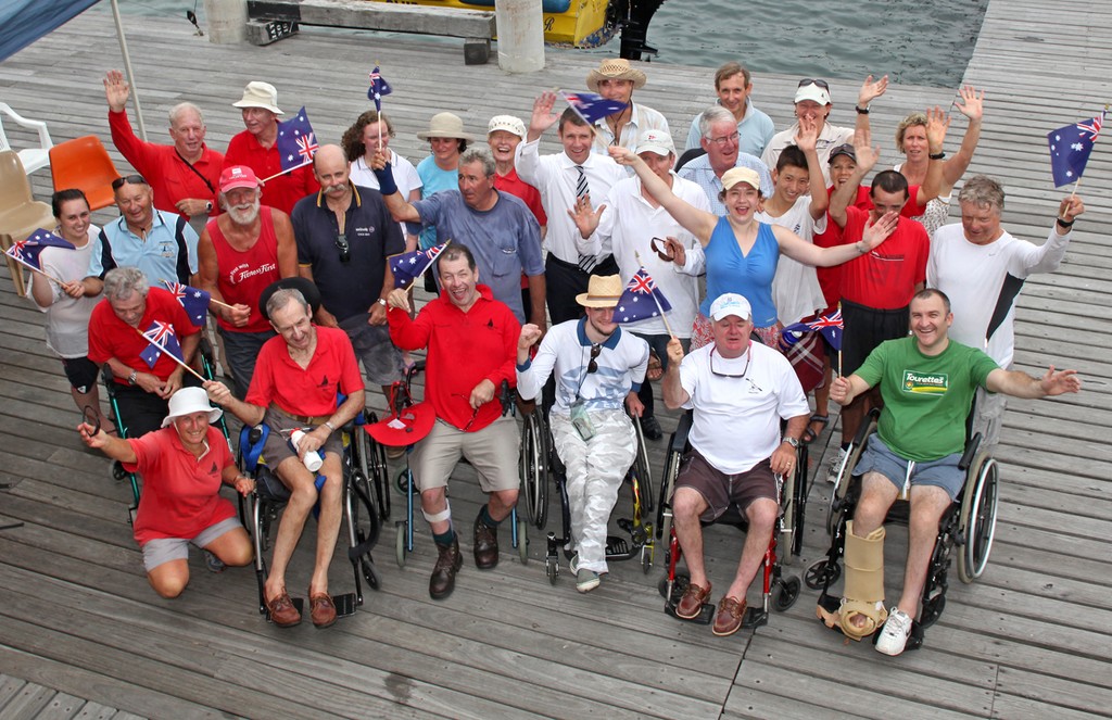 Happy Australia Day - Manly Sailability Australia Day Regatta photo copyright Crosbie Lorimer http://www.crosbielorimer.com taken at  and featuring the  class