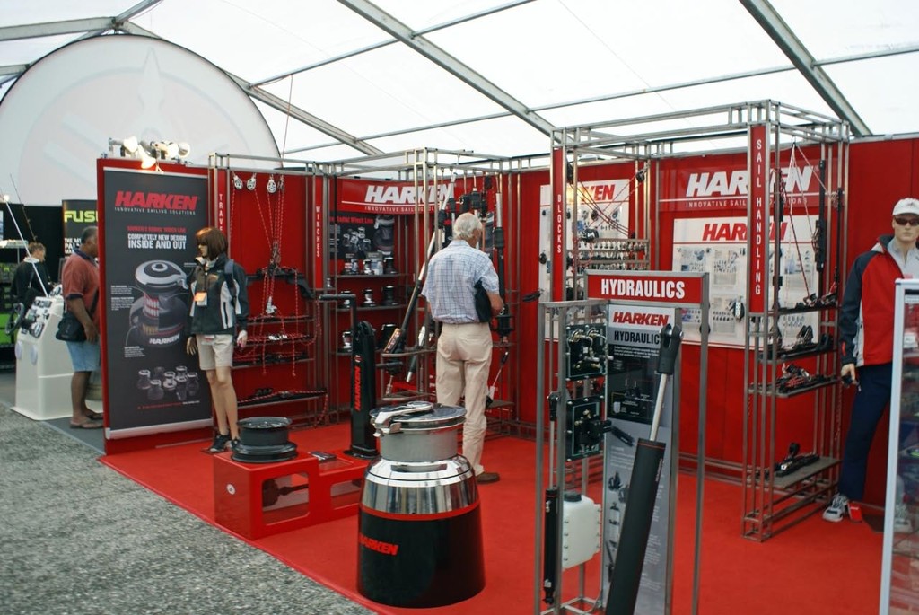 Harken  stand at the 201 Auckland International Boat Show © Richard Gladwell www.photosport.co.nz