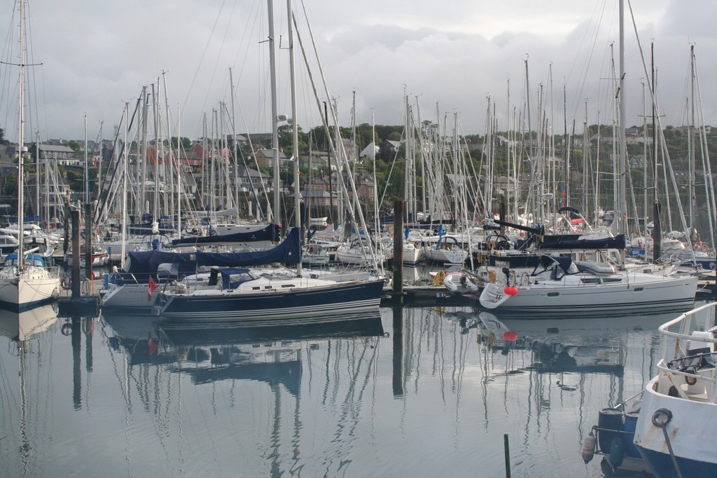 Yachts moored in Kinsale © Peter Taylor