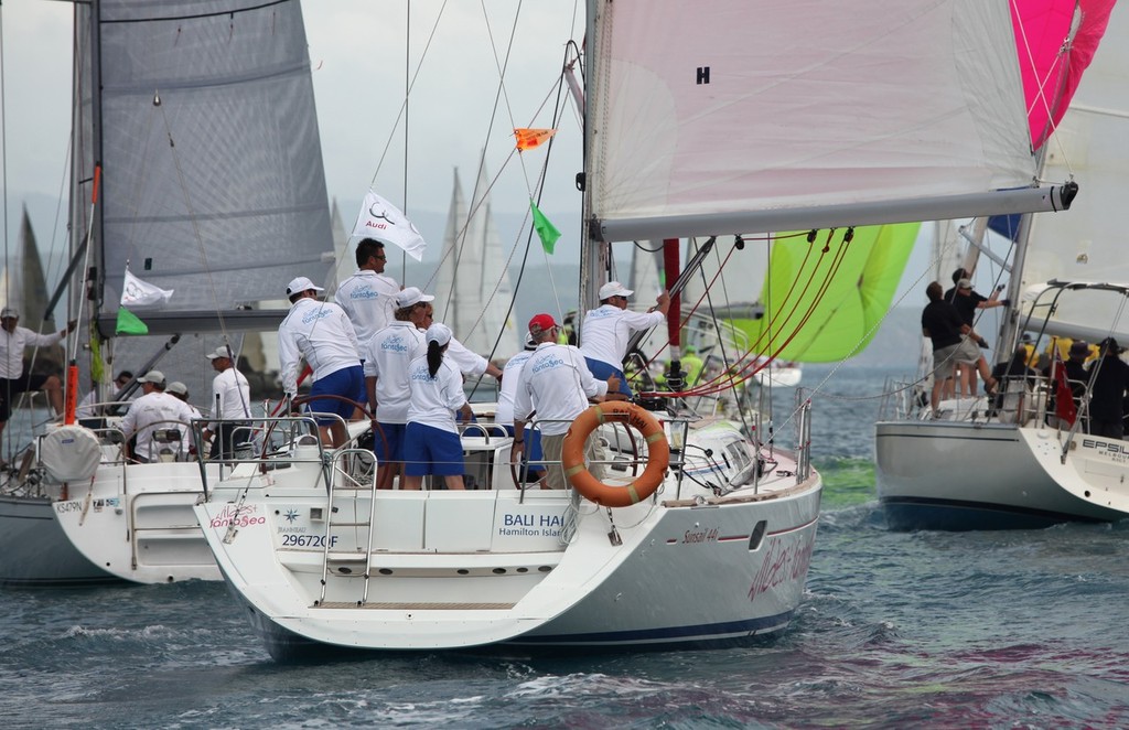 Action at the corner - Audi Hamilton Island Race Week 2010 © Crosbie Lorimer http://www.crosbielorimer.com