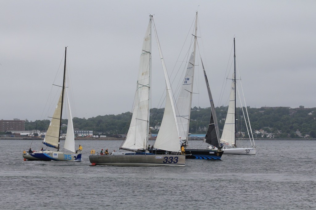 IRC-1 yachts are getting ready for their start © Guy Perrin http://sail-world.com