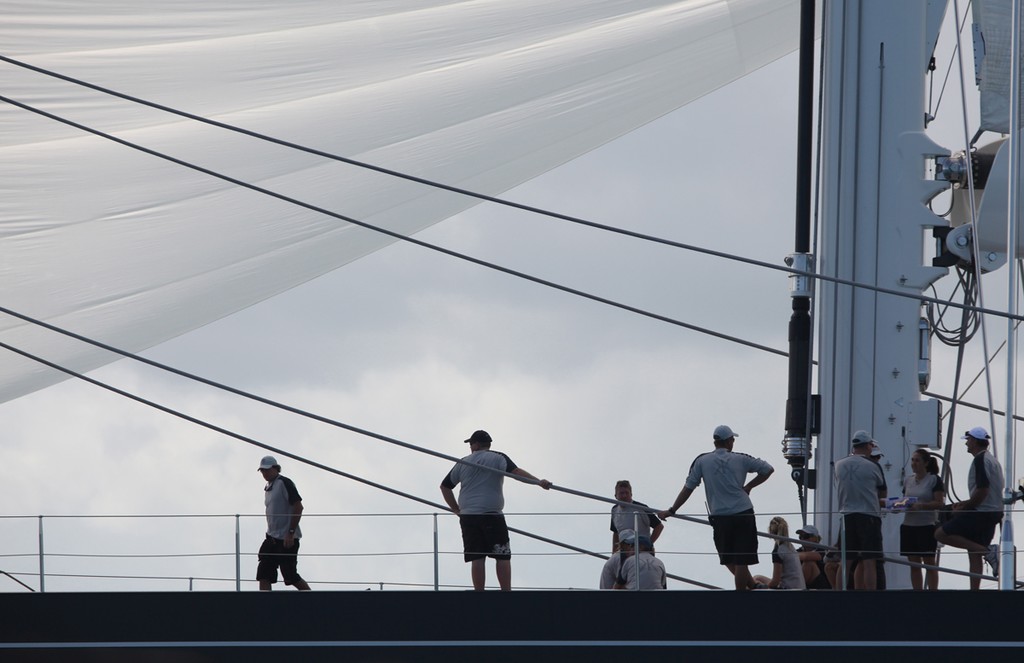 Relaxed crew on Kokomo - Audi Hamilton Island Race Week 2010 © Crosbie Lorimer http://www.crosbielorimer.com