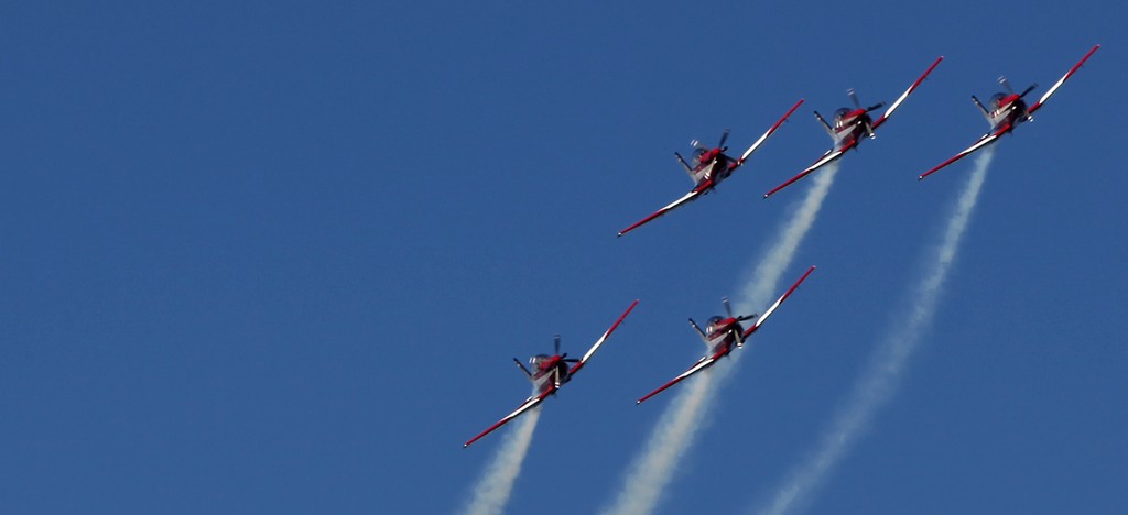 Roulettes aerial show - Audi Hamilton Island Race Week 2010 © Crosbie Lorimer http://www.crosbielorimer.com