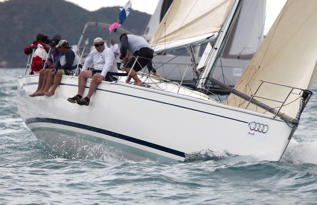 John Mulkearns’ Bavaria 35 Game Set plugs upwind to Dent Passage - Audi Hamilton Island Race Week © Crosbie Lorimer http://www.crosbielorimer.com