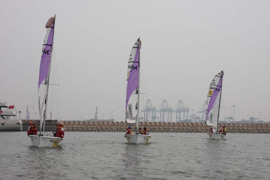 Ladies who lunch - on the water. 2010 Beijing Sailing Centre Ladies Cup © Kevin Liu